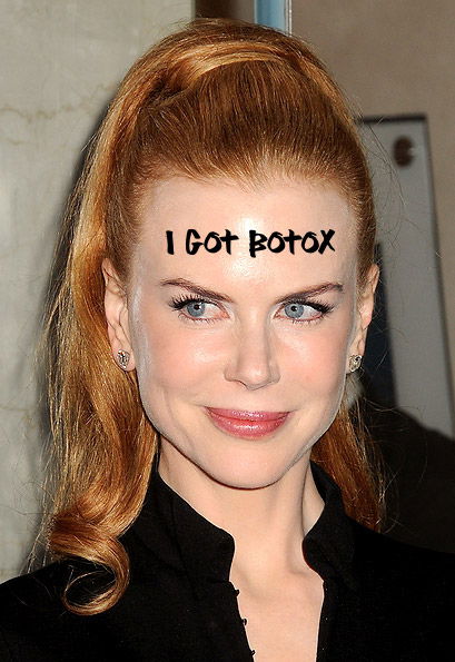 Baby Botox Nicole Kidman