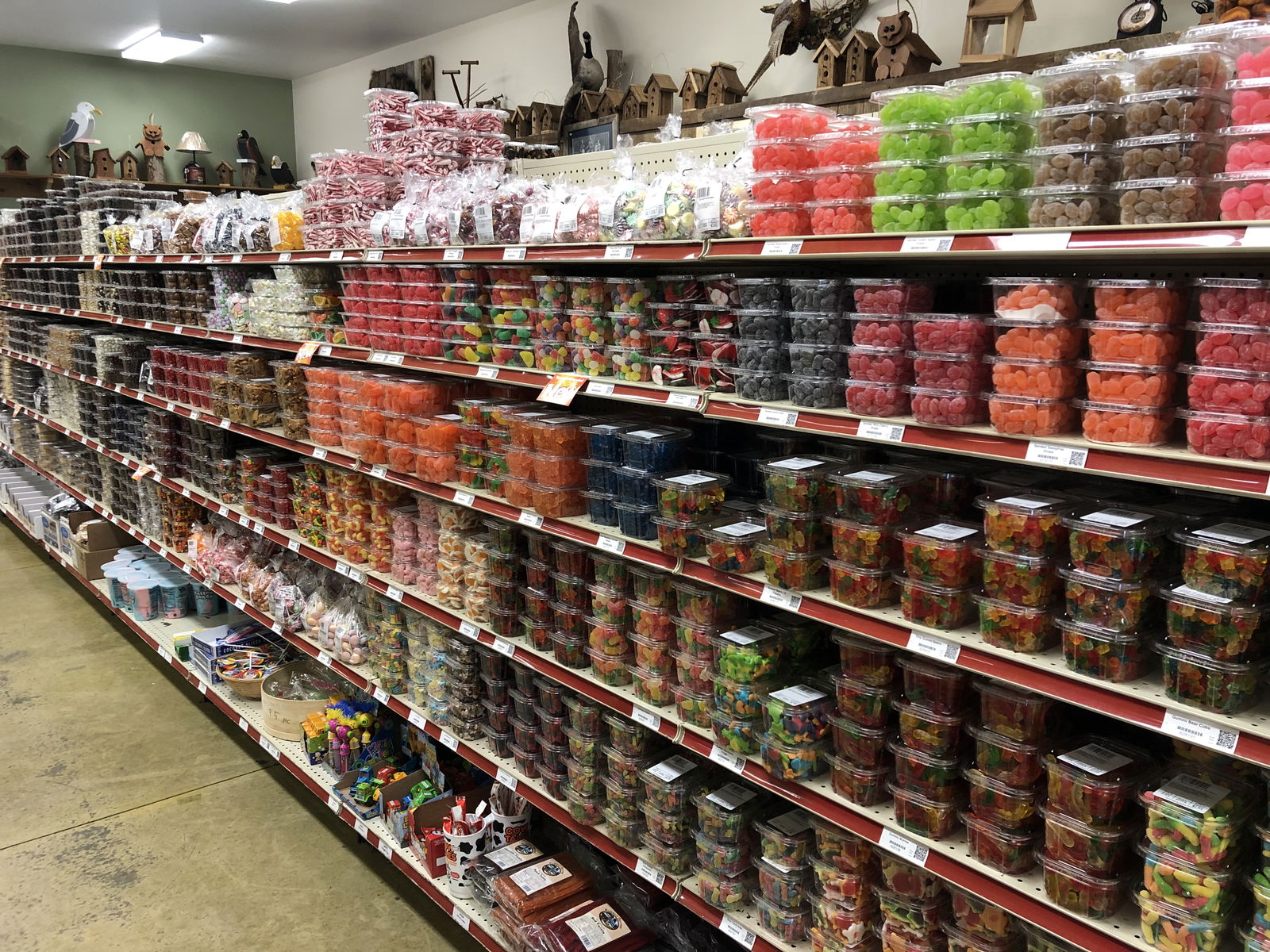 Backermann's giant wall of candy