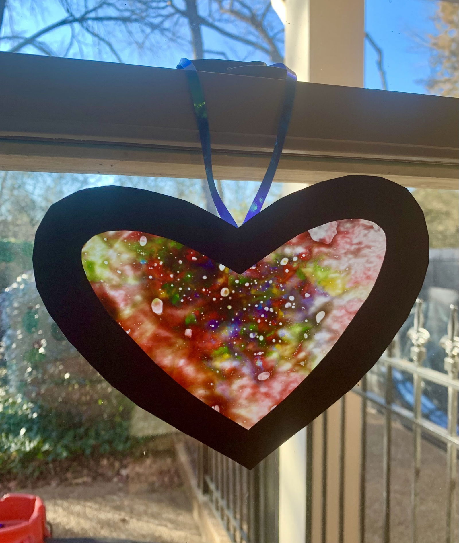 memphis mom collective heart sun catcher valentine's day