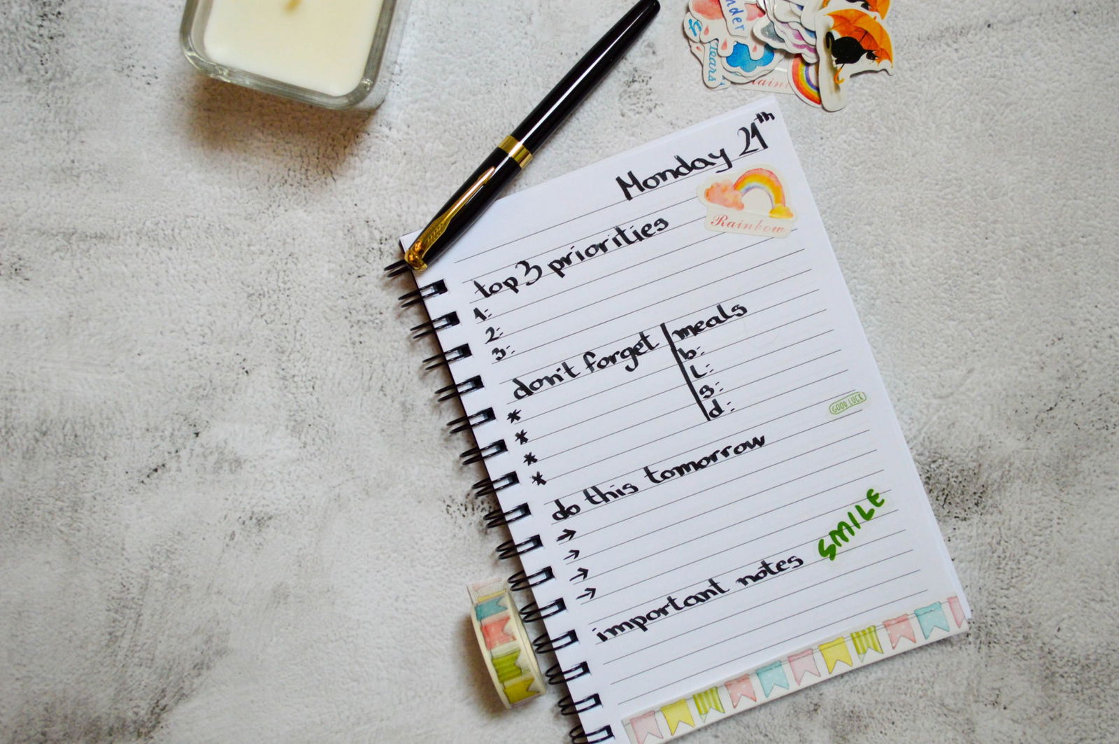 mom planner planning tips