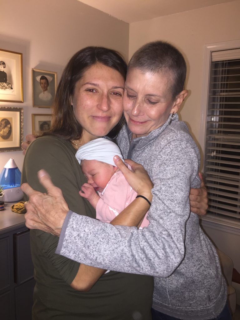 baby, new mom, cancer mom