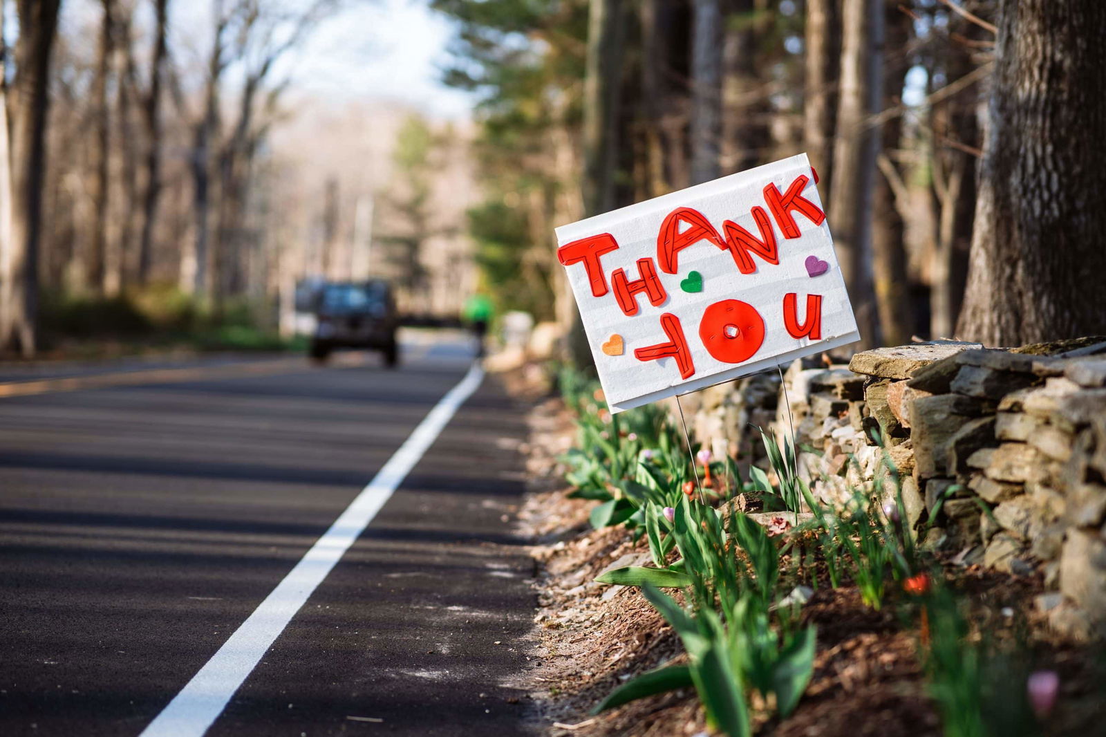 thank you sign