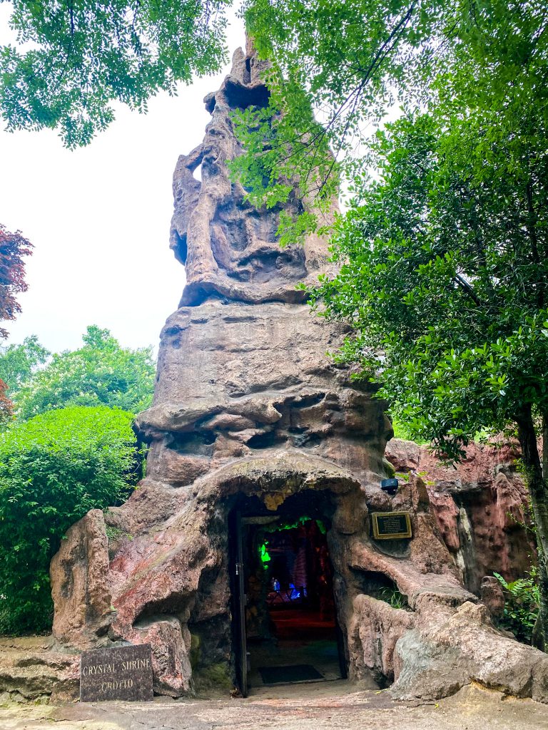 entrance to the grotto