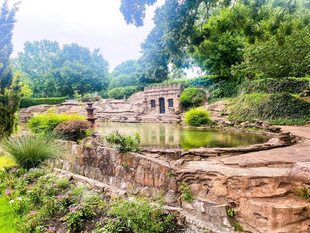 the reflecting pond