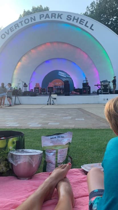 overton park shell concert