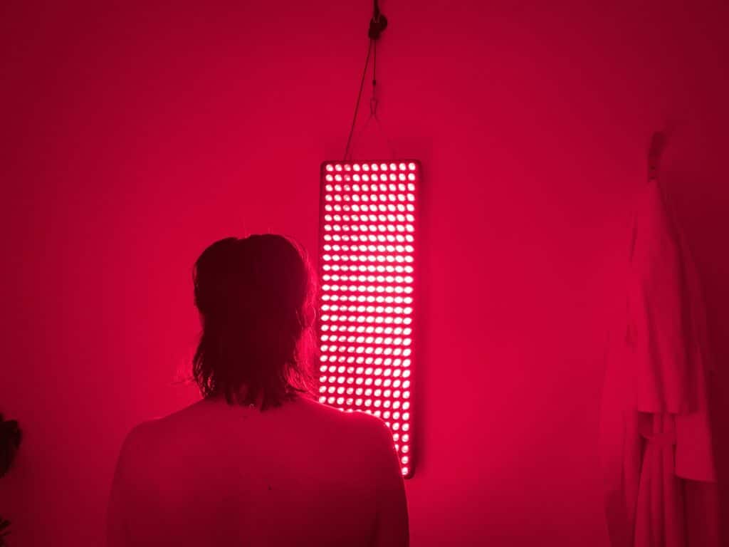 red light therapy at New Day Wellness spa