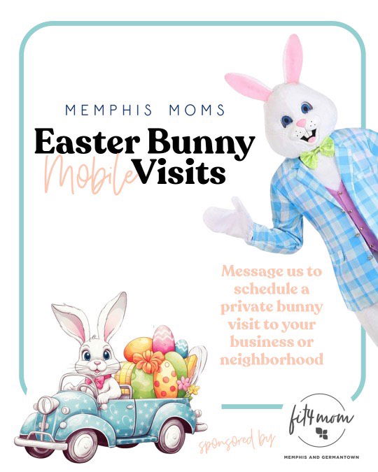 Easter bunny visit ad